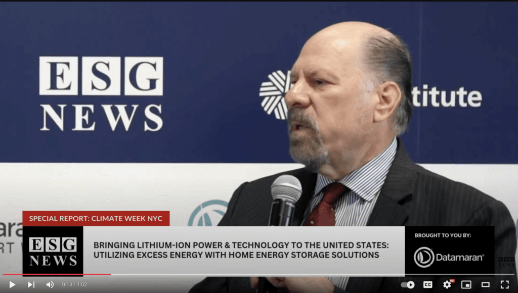 Jim Coleman, CEO of LION Power on ESG News and Lithium-Ion Power Technology manufacturing